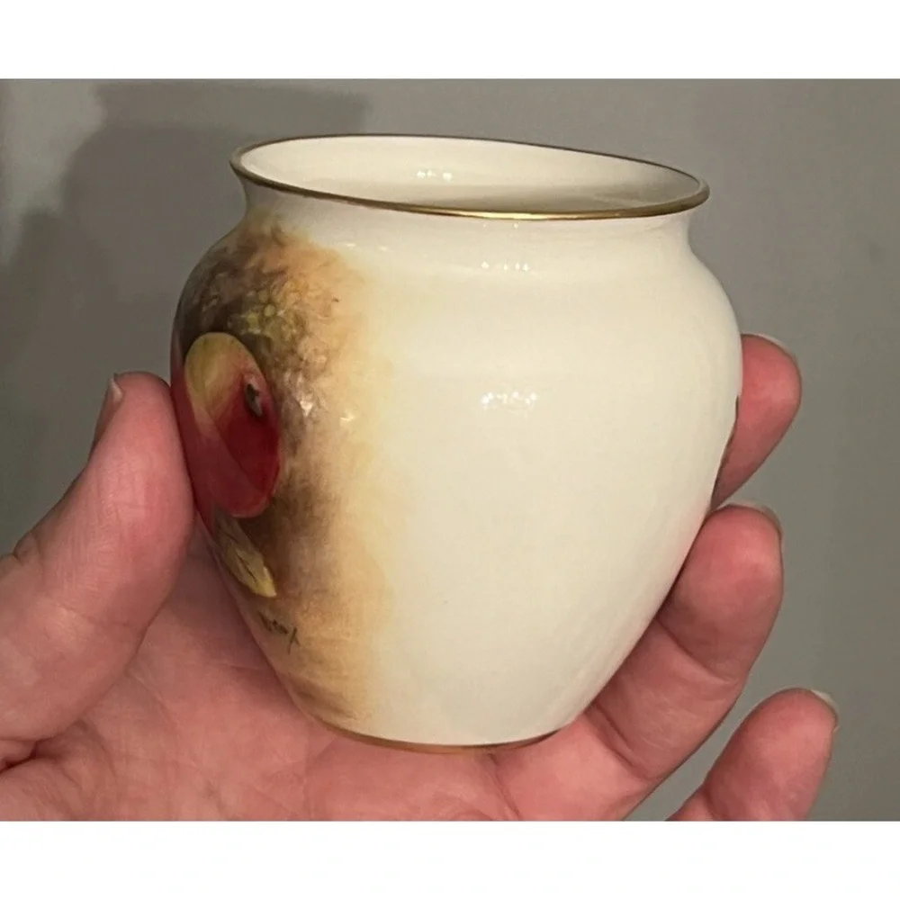 Royal Worcester Bone China Bryan Cox Handpainted Fruit Mini 3